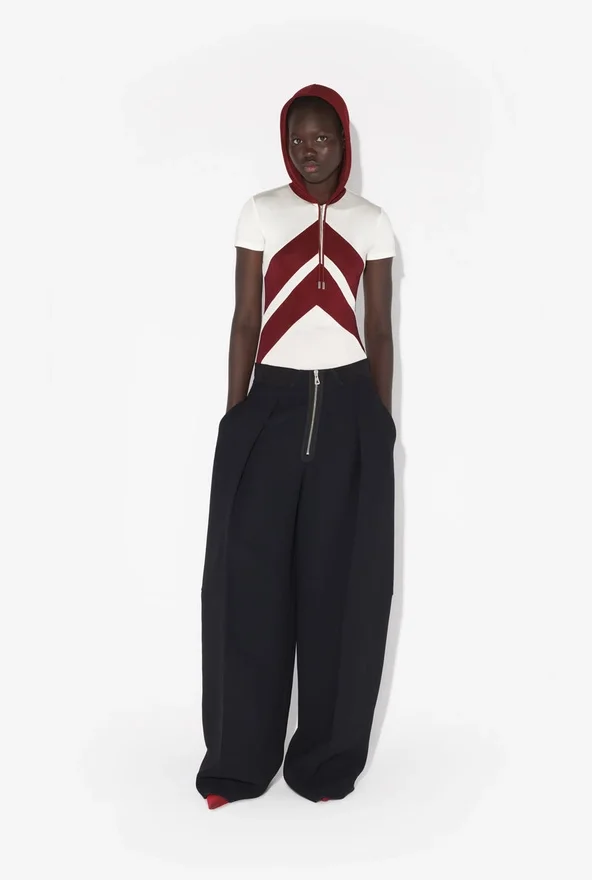 The White T-Shirt with Chevrons The White T-Shirt with Chevrons